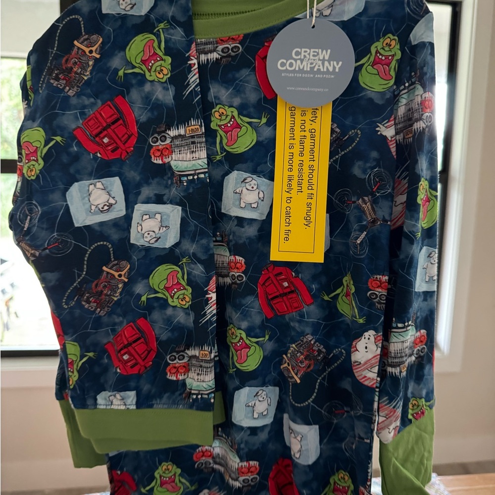 Ghostbusters bamboo pajamas